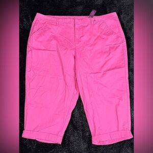 Lane‎ Bryant Light Purple Capri Pants Size 26